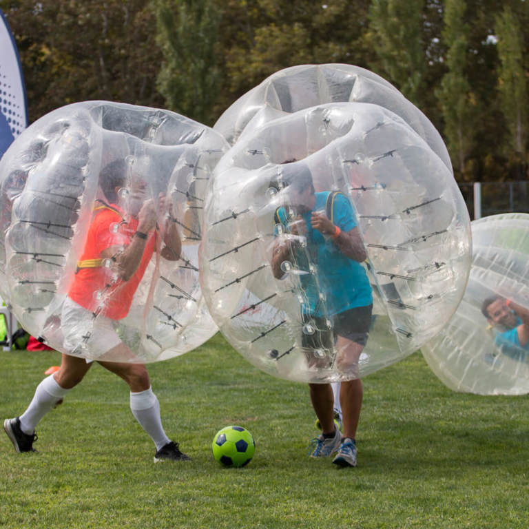 Bubble football